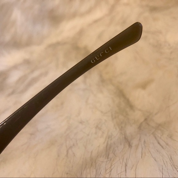 GUCCI Crystal Horsebit Sheild Sunglasses - Picture 7 of 9